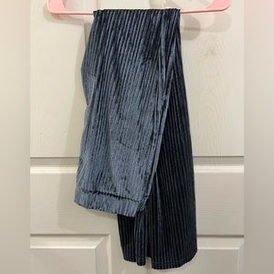 SHEIN velour flare pants